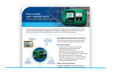 Fisher™ FIELDVUE™ DVC7K Flyer
