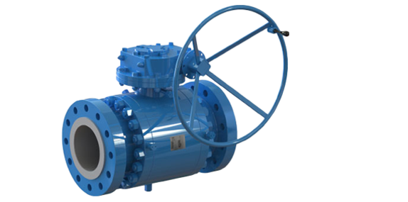 Forged Trunnion Mounted Ball Valve Bolted Body