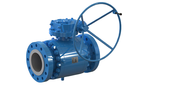 Forged Trunnion Mounted Ball Valve Bolted Body